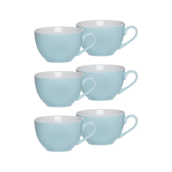 Null 4er Set Kaffeetasse 200ml + Untertasse Nougat Doppio – Ritzenhoff 4x 545784 + 4x 545791 6