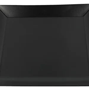Null Servierplatte, Steingut, Quadratisch, 26 X 26 Cm, Grau 11