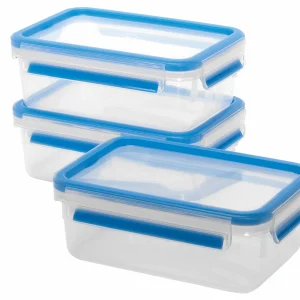 Null EMSA Frischhaltedose Clip&Close 1,6l Transparent/blau 1 Stück 11