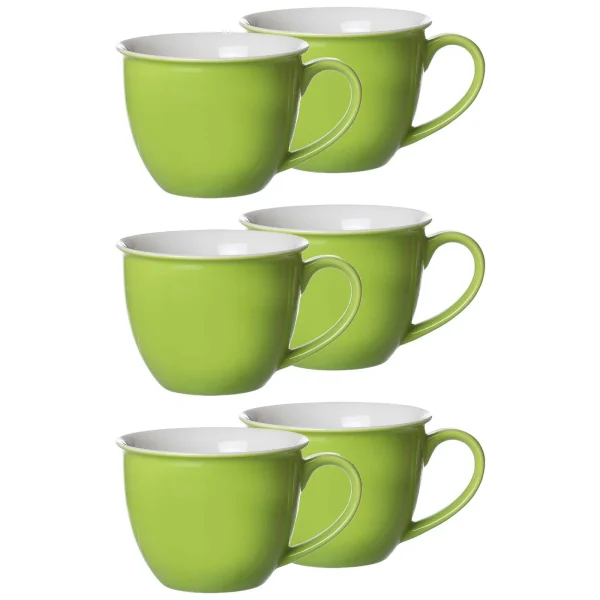Ritzenhoff & Breker DOPPIO Jumbotasse 350 Ml Indigo Blau 6er Set – A 3