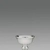Null Schale Kelchform Silberglas H 14,5 Cm D 14,5 Cm 23