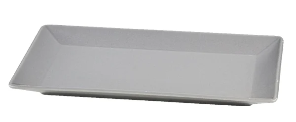 Null Servierplatte, Steingut, Quadratisch, 26 X 26 Cm, Grau 5