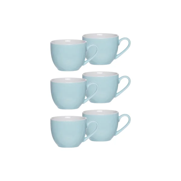 Ritzenhoff & Breker DOPPIO Espressotasse 80 Ml Türkis 6er Set – A 1