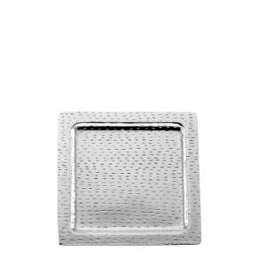 Null Tablett Quadratisch, Reiskorn, Ganz Klein Durchmesser 20,0 Cm Aluminium Vernickelt 15