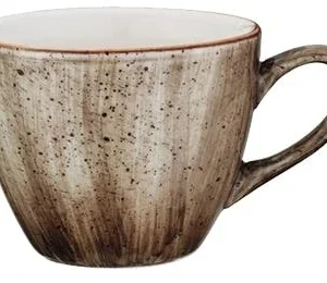 Bonna Premium Porcelain GRABNC01CF Grain Obertasse, Kaffeebecher, Kaffeetasse, 8.2x11cm, 210ml, Porzellan, Creme-weiß, 1 Stück 21