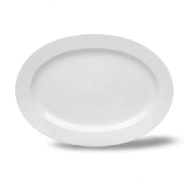 Null 2 X Platte TOSCANA, Oval, Länge: 27 Cm, 5