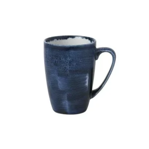 Churchill 12 X Cappuccinotasse 23cl STONECAST Plume Ultramarine 13