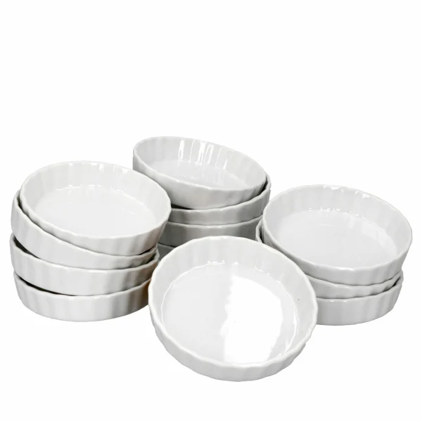 Null 6er Set Creme Brulee Schale Bianca 9x5cm Weiß – 24302126 6