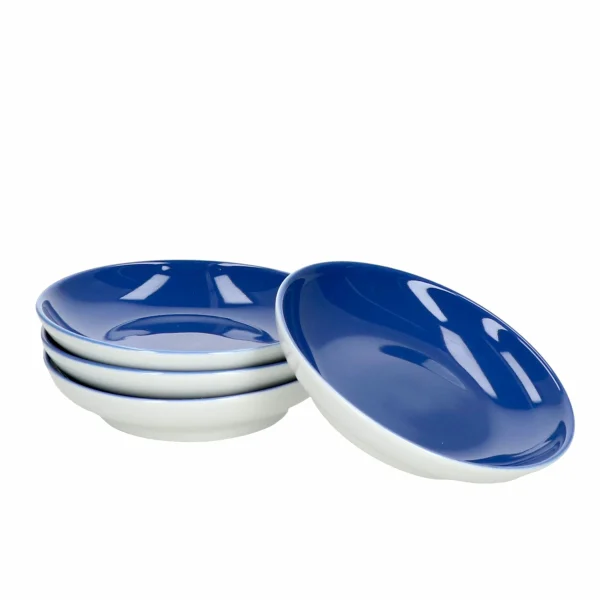 Null 4er Set Schale 10cm Flach Indigo-Blau Doppio – Ritzenhoff 64247 1