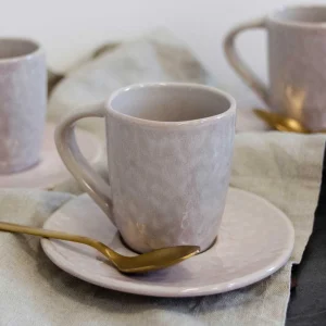 Leonardo MATERA Espresso Set Beige 8-teilig 19