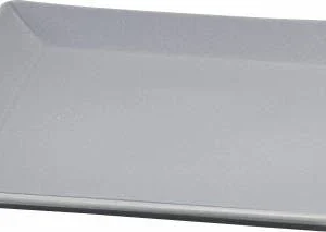 Null Servierplatte, Steingut, Quadratisch, 26 X 26 Cm, Grau 19