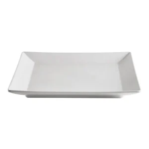 Null Servierplatte, Steingut, Quadratisch, 26 X 26 Cm, Grau 13