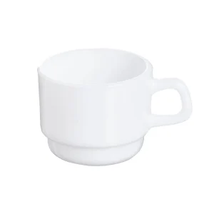 Arcoroc 48 X Espresso- / Mocca Obertasse 8 Cl Form Restaurant Uni Weiß ARCOPAL 21