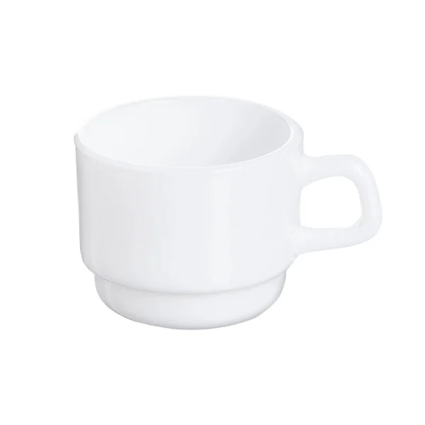 Arcoroc 48 X Espresso- / Mocca Obertasse 8 Cl Form Restaurant Uni Weiß ARCOPAL 8