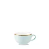 Churchill Stonecast Cappucino-Tasse Duck Egg Blue ø11cm 340ml Blau, Ohne Untertasse (12 Stück) Von CHEFGASTRO 25