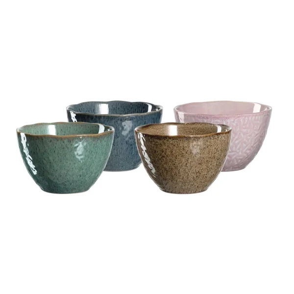 Null Schäfer Bambusbrett 50 X 10 X 5 Cm Snackschalen 4er Set Mantez Für Snacks, Dipps, Nüsse 8