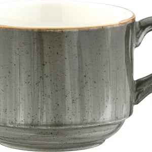 Bonna Premium Porcelain BNC01CF Cream Obertasse, Kaffeebecher, Kaffeetasse, 8.4×10.9cm, 210ml, Porzellan, Creme-weiß, 1 Stück 17