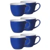 Ritzenhoff & Breker DOPPIO Jumbotasse 350 Ml Indigo Blau 6er Set – A 25