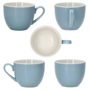 Null 4er Set Nordic Blau Doppio Espresstassen Mit Untertassen – 406474 + 406481 21