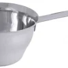 Contacto 5x Russische Tasse Aus Edelstahl 18/10, Hochglänzend, Mit Glatt Auslaufendem Schüttrand 25