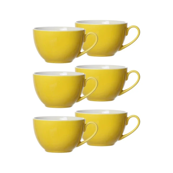 Null 4er Set Kaffeetasse 200ml + Untertasse Nougat Doppio – Ritzenhoff 4x 545784 + 4x 545791 5