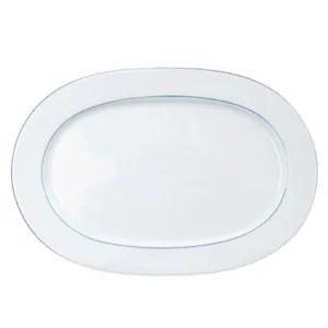 Null 2 X Platte TOSCANA, Oval, Länge: 27 Cm, 13