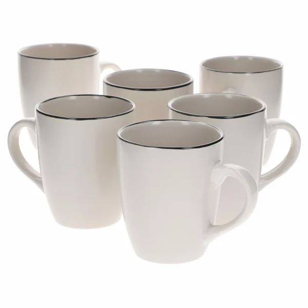 Null 6er Set Kaffeebecher 430ml Campo Creme 1