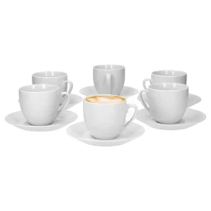 Null 6er Set Kaffeetasse Mit Untertasse Classico 15