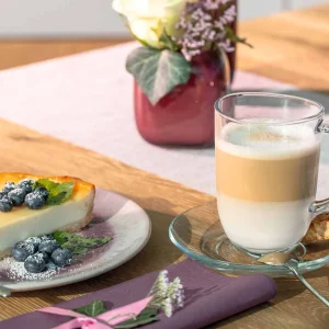 Leonardo NAPOLI Latte Macchiatotassen Mit Untertasse 6er Set 380 Ml 19