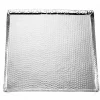 Null Tablett Quadratisch, Gehämmert, Groß Durchmesser 50,0 Cm Aluminium Vernickelt 25