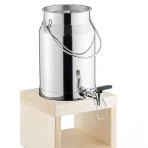Null APS Milchdispenser -BRIDGE- 39 X 22 Cm, H: 45 Cm, 5 Liter 18/8 Edelstahl 11