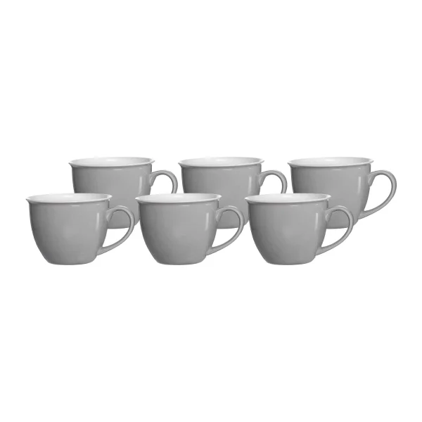 Ritzenhoff & Breker DOPPIO Jumbotasse 350 Ml Indigo Blau 6er Set – A 6