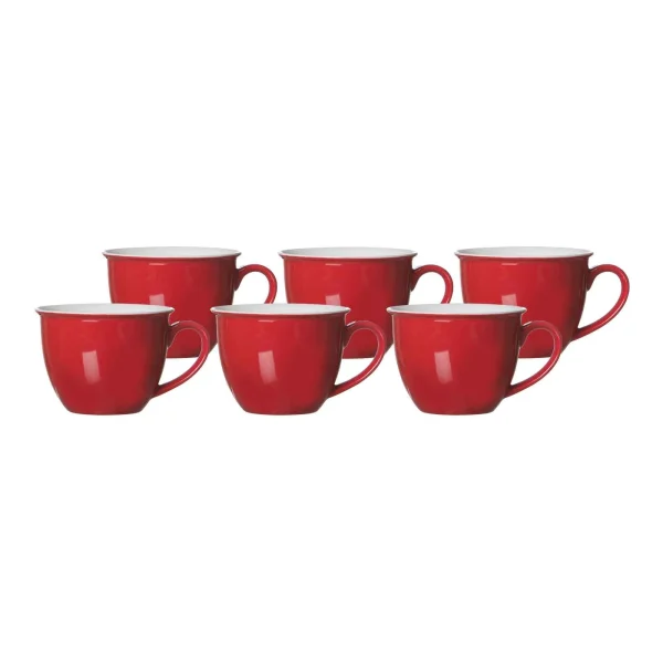 Ritzenhoff & Breker DOPPIO Jumbotasse 350 Ml Indigo Blau 6er Set – A 5