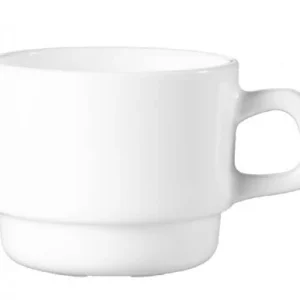 Arcoroc 48 X Espresso- / Mocca Obertasse 8 Cl Form Restaurant Uni Weiß ARCOPAL 17