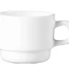 Arcoroc 12x Kaffeeobertasse 19 Cl Form Restaurant Uni Weiß 25