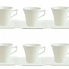 Null 6er Set Kaffeetasse 20cl Mit Kaffeeuntertasse 15cm Harmony 23
