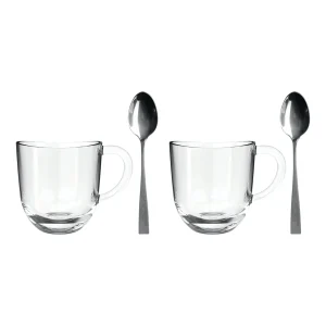 Leonardo NAPOLI Latte Macchiatotassen Mit Untertasse 6er Set 380 Ml 15