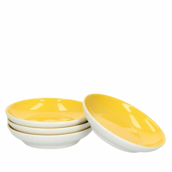 Null 4er Set Schale 10cm Flach Gelb Doppio – Ritzenhoff 64292 1