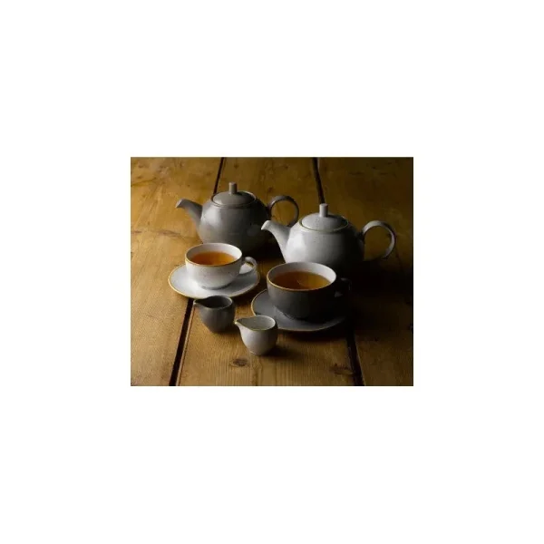 Churchill Stonecast Espresso-Tasse Peppercorn Grey ø6,5cm 90ml Grau, Ohne Untertasse (12 Stück) Von CHEFGASTRO 8