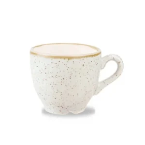 Churchill Stonecast Espresso-Tasse Peppercorn Grey ø6,5cm 90ml Grau, Ohne Untertasse (12 Stück) Von CHEFGASTRO 15