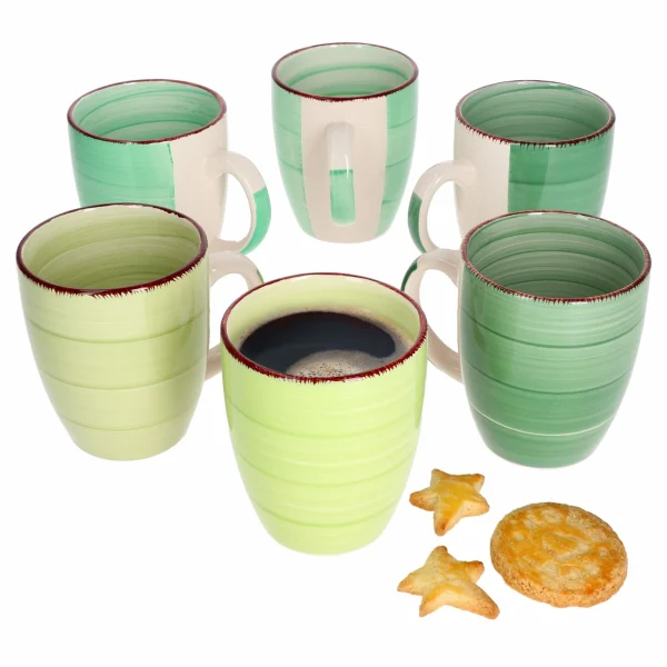 Null 6er Set Kaffeebecher Lila Baita 4