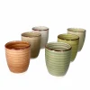 Null 6er Set Kaffeebecher Ohne Henkel Nature 25
